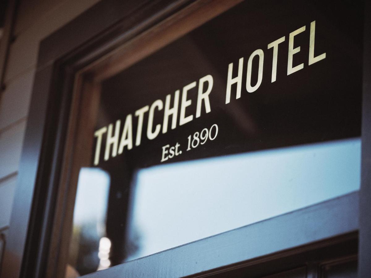 Thatcher Hotel Hopland Exterior foto