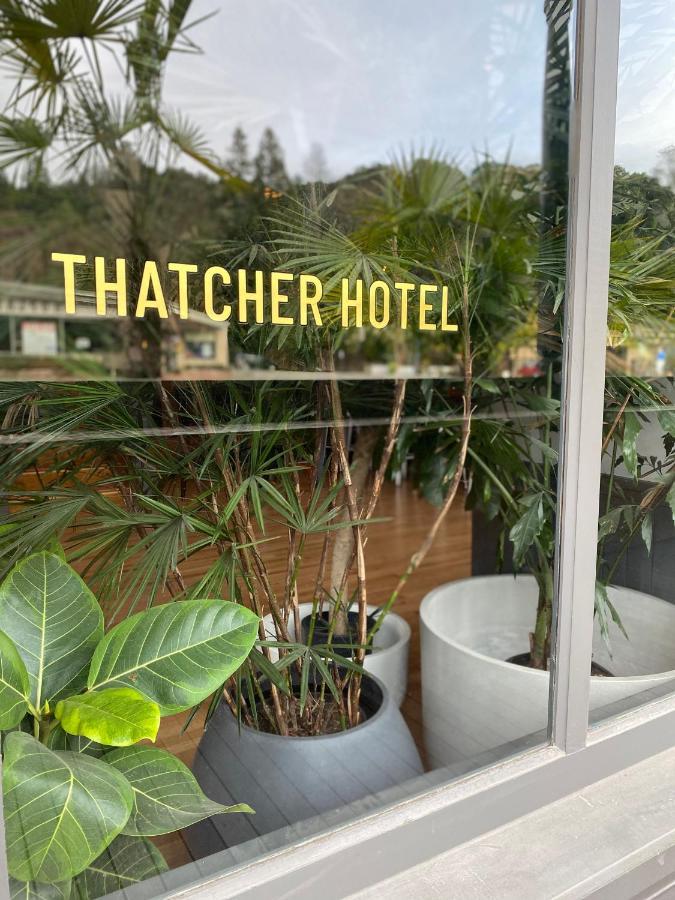 Thatcher Hotel Hopland Exterior foto
